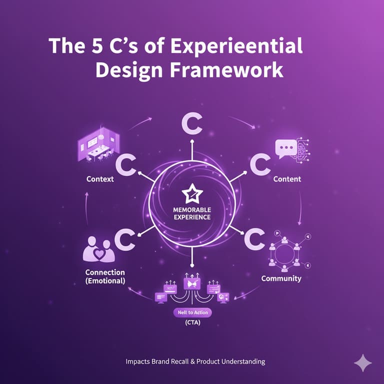 The 5 C’s of Experiential Design Framework